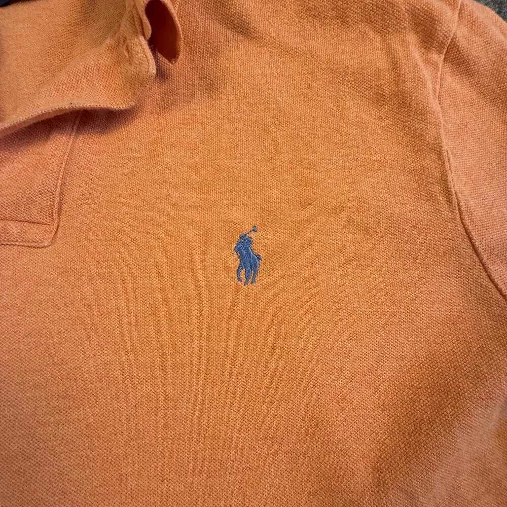Polo Ralph Lauren Classic‎ Fit Orange Polo Shirt XL #1773